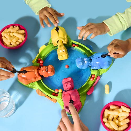 Głodne Hipcie Hungry Hippos Gra zręcznościowa PL Hasbro F8815