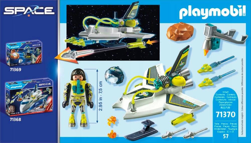 PLAYMOBIL Space Nowoczesny Dron Kosmiczny 71370