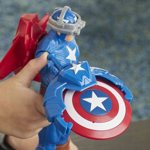 Hasbro Avengers Titan Hero Blast Gear Kapitan Ameryka figurka 30 cm. E7374