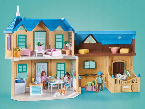 PLAYMOBIL RANCZO WATERFALL 71351