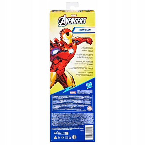 Marvel Avengers Titan Hero figurka Iron Man 30 cm. Hasbro E7873