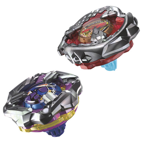 Beyblade X Beat Tyranno 4-70Q i Knife Shinobi 4-80HN zestaw podwójny Hasbro G1542