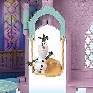 Frozen Kraina Lodu Arendelle Zamek Pałac Anny + akcesoria Mattel HLX02