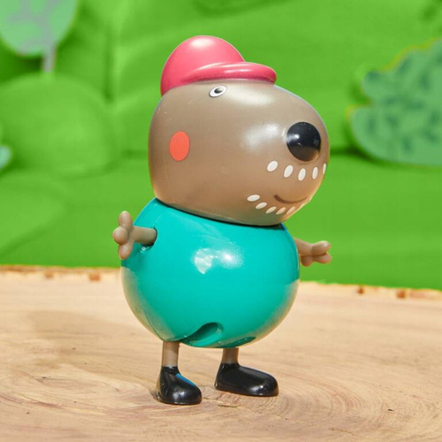 Świnka Peppa Holownik Ciężarówka Dziadka Psa z figurką Hasbro F9519
