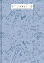 BRULION ZESZYT KRATKA A5 80K TWARDA OPR. CHEMIA