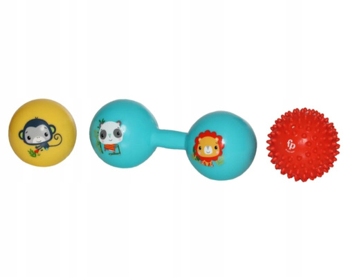 FISHER PRICE ZESTAW SENSORYCZNY Z DZWONECZKIEM