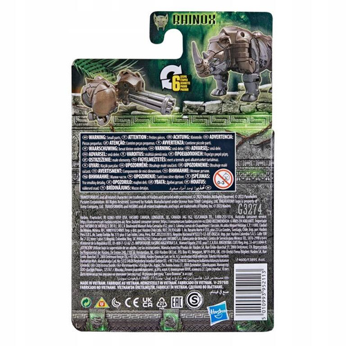 TRANSFORMERS MV7 BEAST BATTLE MASTERS RHINOX HASBRO F4600