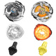 Beyblade X Gale Wyvern 3-60T i Sword Dran 3-80B Zestaw podwójny Hasbro G1543