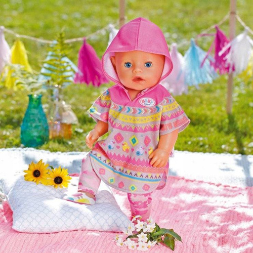 BABY BORN DELUXE STYLOWE PONCHO 43 CM 830161