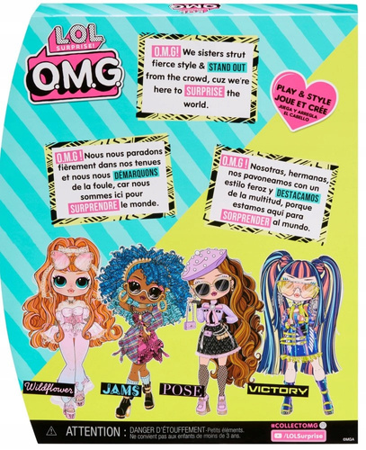 LOL SURPRISE OMG Fashion Doll S8 Lalka Victory 591504