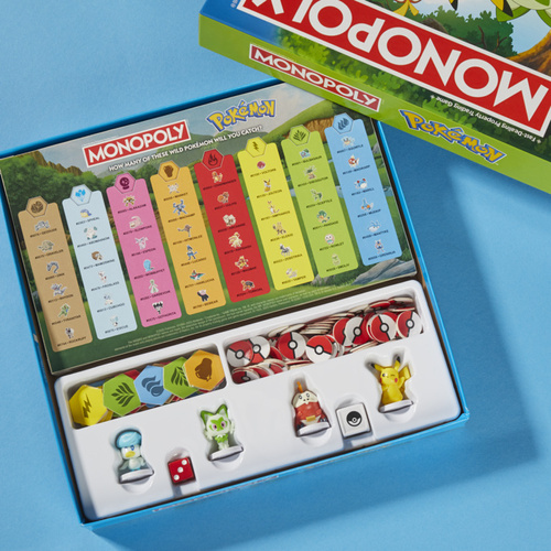Gra Monopoly Pokemon Polska wersja Hasbro G0716