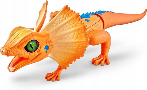 ZURU Robo Alive Lizard Figurka interaktywna Jaszczurka biegająca pomarańcz
