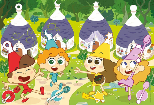PUZZLE MAXI TRULLI TALES 104 ELEMENTY - 23731