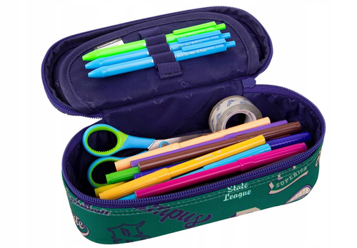 Coolpack Campus Piórnik Saszetka usztywniany American Retro F062901