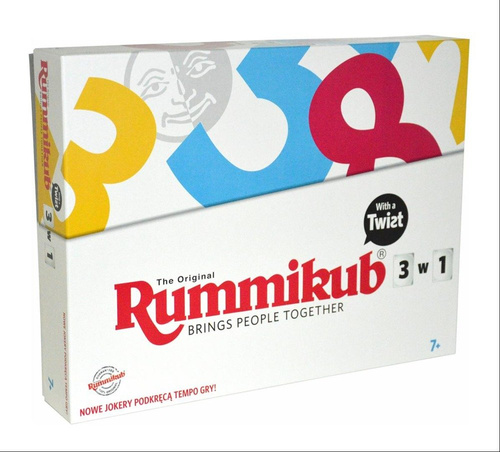 RUMMIKUB 3W1 GRA RODZINNA - 80262