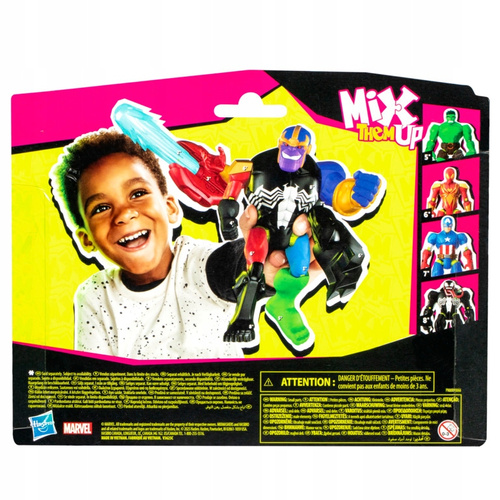MixMashers Marvel Thanos Deluxe figurka 12 cm twórz bohatera Hasbro F9271