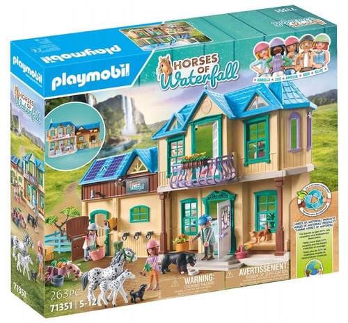 PLAYMOBIL RANCZO WATERFALL 71351