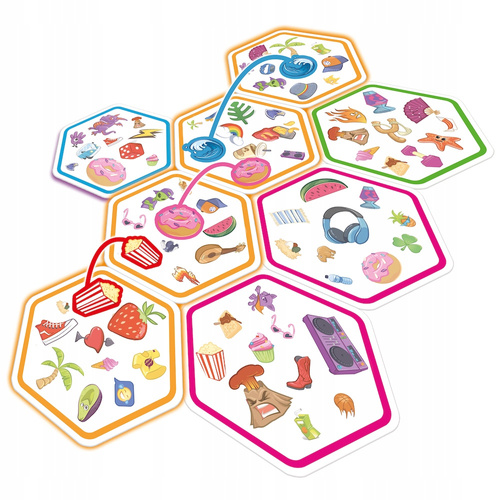 DOBBLE CONNECT RODZINNA GRA KARCIANA REBEL 09952