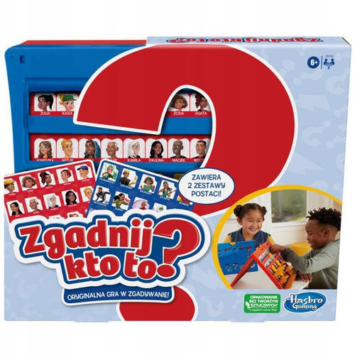 Zgadnij Kto? Gra dla dzieci Polska Wersja Hasbro F6105