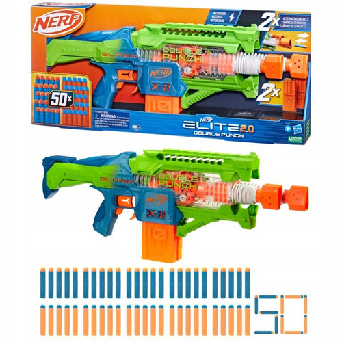 NERF ELITE 2.0 WYRZUTNIA DOBLE PUNCH HASBRO F6363