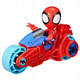 HASBRO SPIDERMAN SPIDEY FIGURKA Z MOTOCYKLEM