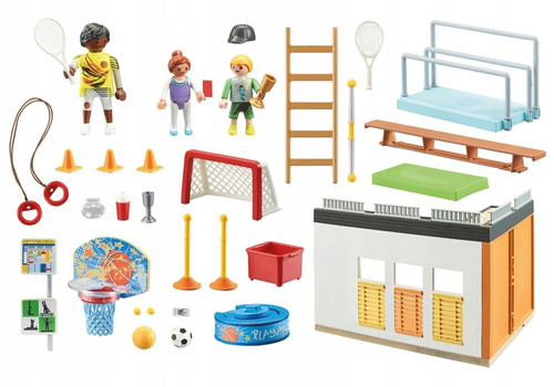 PLAYMOBIL ROZBUDOWA SZKOŁY HALA SPORTOWA 71328
