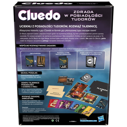 GRA CLUEDO ESCAPE PL HASBRO F5699