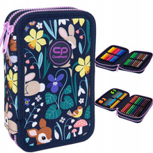 Coolpack Jumper 2 Piórnik podwójny z wyposażeniem Oh My Deer F066664