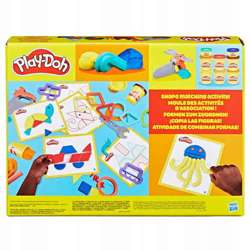 Play-Doh ciastolina zestaw Buduj i Kształtuj Hasbro G0347