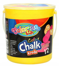 Colorino Kreda chodnikowa Jumbo w wiaderku 12 szt. 32988