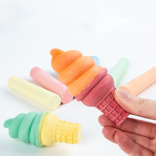 Kreda chodnikowa Jumbo Lody Włoskie 8 kolorów Kidea