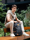 Coolpack Roam Plecak biznesowy miejski na laptopa 17" Grey grafit F117641