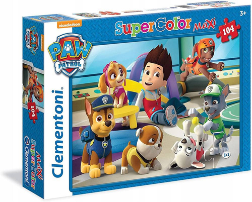 CLEMENTONI PUZZLE MAXI PSI PATROL 104 EL. 23970