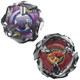 Beyblade X Beat Tyranno 4-70Q i Knife Shinobi 4-80HN zestaw podwójny Hasbro G1542