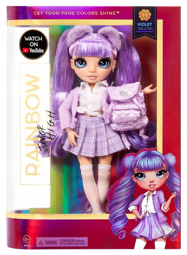 RAINBOW HIGH JUNIOR LALKA VIOLET WILLOW 580027