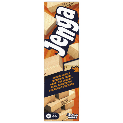 Gra zręcznościowa Jenga Classic aplikacja cyfrowa kostka Hasbro G1499