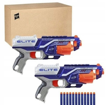 Nerf N-Strike Elite Blaster Wyrzutnia 2 x Disruptor zestaw dla dwóch C2544