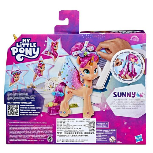 HASBRO MY LITTLE PONY KUCYK SUNNY Z MODNĄ WSTĄŻKĄ F3873