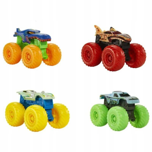 Hot Wheels Monster Trucks Color Reveal auto niespodzianka zmienia kolor