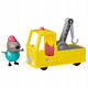 Świnka Peppa Holownik Ciężarówka Dziadka Psa z figurką Hasbro F9519