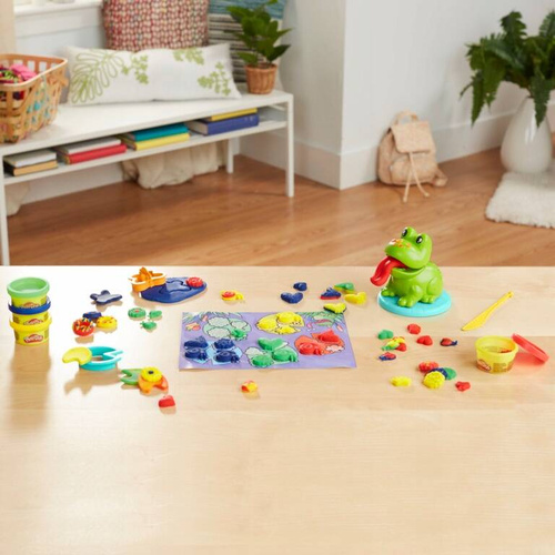 Play-Doh Ciastolina zestaw Żaba i Nauka Kolorów Hasbro F6926