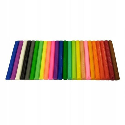 KIDEA PLASTELINA MIX 24 KOLORY NEON 68913