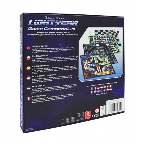 Gra planszowa 4w1 Kalejdoskop Gier Buzz Astral Lightyear