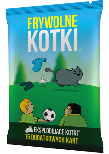 KARTY EKSPLODUJĄCE KOTKI: FRYWOLNE KOTKI REBEL 41124