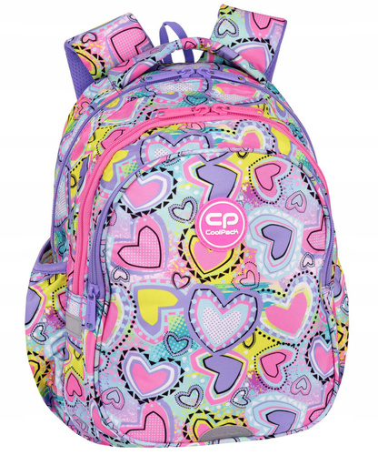 Coolpack Jerry Plecak szkolny klasa 1-3 dziewczynka Pastel Heart F029832