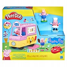  PLAY-DOH CIASTOLINA ŚWINKA PEPPA SAMOCHÓD Z LODAMI HASBRO F3597