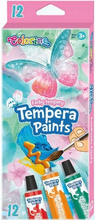 Colorino Farby Tempera w tubach 12 ml 12 kolorów Dreams 22440PTR