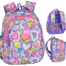 Coolpack Jerry Plecak szkolny klasa 1-3 dziewczynka Pastel Heart F029832