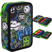 Coolpack Jumper 2 Piórnik podwójny z wyposażeniem Monster Team F066824