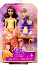 Disney Princess Zestaw Lalka Bella wózek z podwieczorkiem Czas na herbatę